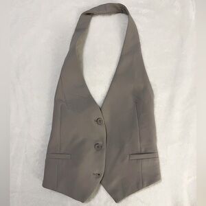 Button Down Vest Top